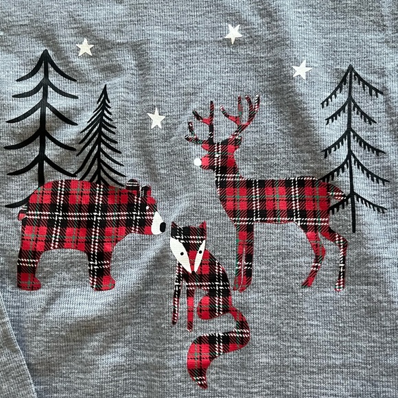 Merry Land Kids’ 2 Piece Winter/Holiday Themed Pajamas - 3 Sets Available - Picture 2 of 11